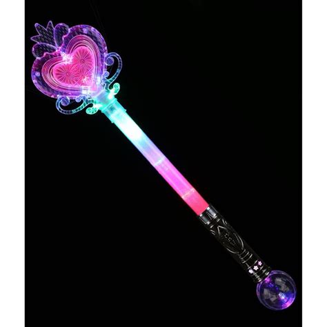 Glowing magical ball toy wand